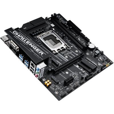 China MAXSUN Challenger DIY M.2 Dual DDR4 Gaming PC Motherboard b660 Desktop Friendly Motherboard for sale