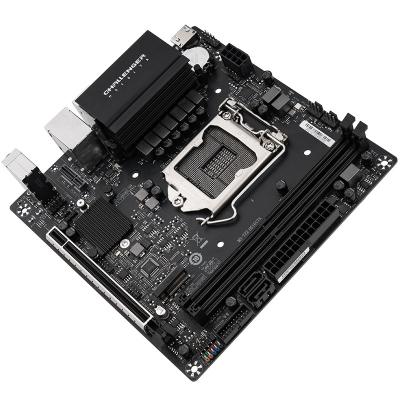 China Dual DDR4 LGA1200 h510 MAXSUN 4 core MOS FET power graphics motherboard fast itx M.2 desktop motherboard for sale