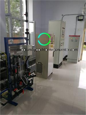 China Titanium Sodium Hypochlorite Wastewater Treatment One Piece Modular for sale