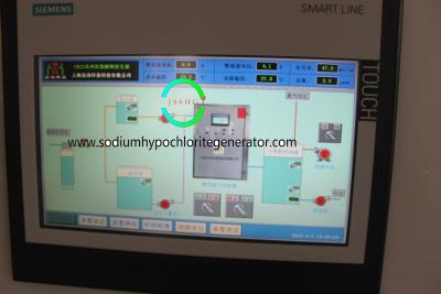 China Sodium Hypochlorite Generation Unit With Dosing Pump And Touch Screen for sale