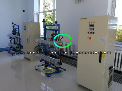 Chine Grande électrolyse intégrée modulaire d'hypochlorite de sodium DANS le type de fente à vendre