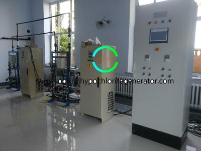 China Environmental  Seawater Electro Chlorination Modular Type Design , 380V/50Hz Power for sale