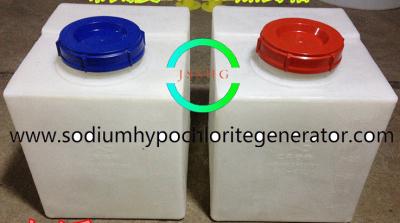 China Vierkant PE Plastic Containers/het Bewegen Vat 40L 50L 80L 120L 200L Te koop