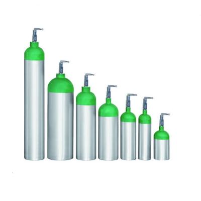 China Oxygen 10 Liter 50 Liter Oxygen Tank Medical Use Mini Large Empty Oxygen Cylinder For Refilling for sale