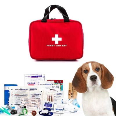 China home & Outdoor First Aid Kit Dog Use Pet First-Aid Custom Veterinary Emergency Kit With Tourniquet for sale