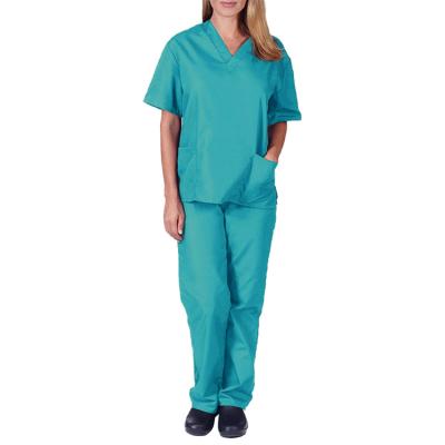 China Amazon Hotselling Breathable Comfortable Hospital Scrubs Medical Suit Medical Uniform Hospital Scrubs Sets for sale