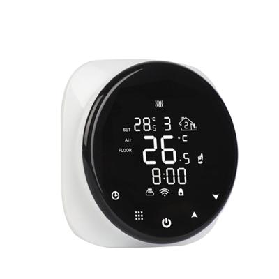 China Contemporary Timed Programmable Boiler WiFi Thermostat With Oepn Window Detect for sale