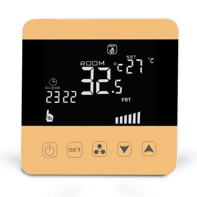 China Modern Room Thermostat Smart Home WiFi Heating Temperature Controller Central Air Condition FCU Fan Coil 3 Units 3 Speed ​​Cooling Fan for sale