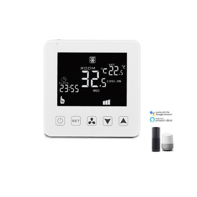 China 3 Speed ​​Smart Home Air Conditioner Modern Wireless Touch Screen Air Condition Fan Central Remote Control Programmable Coil Units for sale