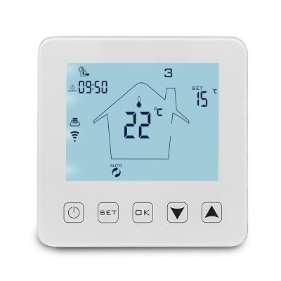 China Electric Farm Floor Heating Temp Controller with App WiFi Control for sale