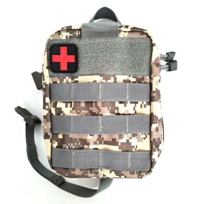 China Molle EMT Trauma Survival Bag OEM Pouch Durable Duty Military Medical Rescue IFAK Tactical First Aid Trauma Survival Kit Bag for sale