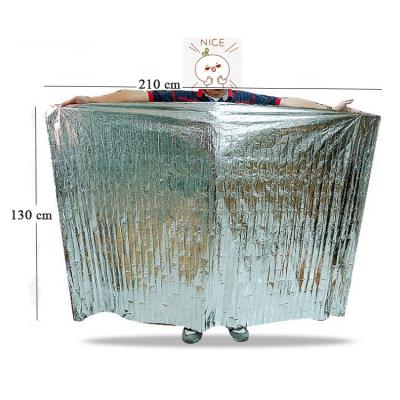 China Gold Silver Foil Car OEM First Aid Home Rescue Blanket Emergency Covers Survival Blanket for Outdoor Survival Marathons for sale