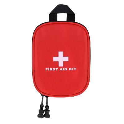 China Outdoor Sports Mini First Aid Kit Medical Emergency Suppliers Waterproof Nylon Head Bag Port Pouch For Recycling for sale