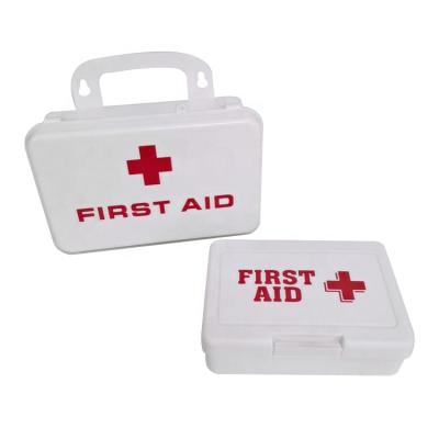 China Small Portable Empty Plastic Cute Waterproof Kit OEM Day Tripper Medical First Aid Kit Box With Teaching Aid Kit Box For Emergency for sale