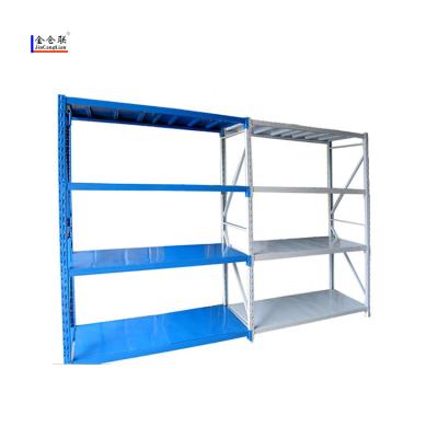 China New Corrosion Protection Customized Warehouse Storage Rack Light Rated Standard Shelf Storage Racks Shelving Units for sale