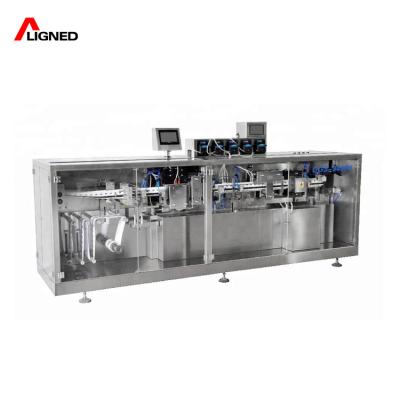 China Food High Capacity Ampoule Bottle Honey Oral Liquid Packaging Liquid Filling Automatic Plastic Packaging Machine for sale