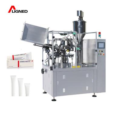 China High Quality Food Tube Cream Filling And Sealing Machine Plastic Aluminum Tube Filling And Sealing Machine For Pharmacy for sale