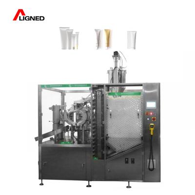 China Food Easy To Use Aluminum Tube Sealing Machine Tube Filling And Sealing Machine For Pharmacy for sale