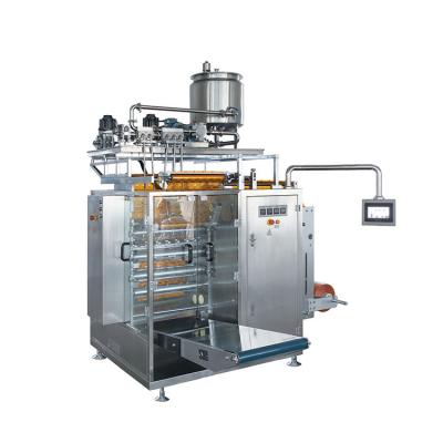 China Fully Automatic Four Side Multicolumn Food Sealing Sauce Packaging Machine for sale