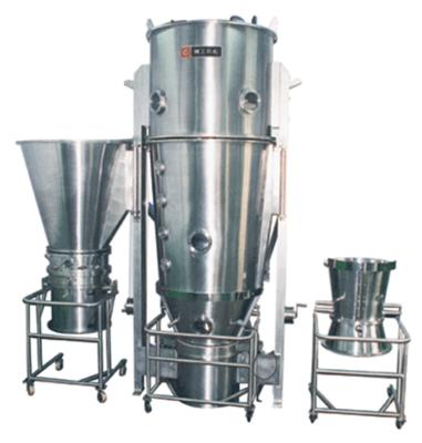 China Fluid bed milk powder granulator/fluid bed dryer and spray granulation machine 15-500L for sale