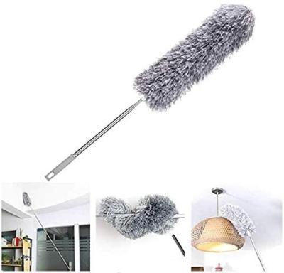 China Stored Retractable Dust Cleaner Brush For Household Artifact Tool Cleaning Stretch Extend Duster for sale