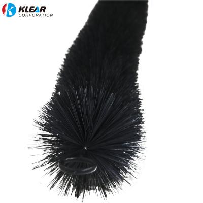 China Stocked Flame Retardant Stainless Steel Wire Roof Gutter Brush For Sheets for sale