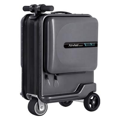 China Fashionable Airwheel SE3 Smart Luggage Suitcase Cases Bag Hand Case Suitcase Electric Scooter for sale