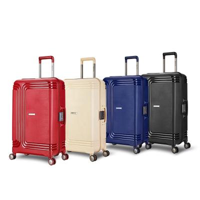 China School \ men's department name long-distance material luggage of travel \ etc. pp with aluminum frame for sale