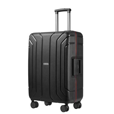 China School Spinner Wheel PP Mute Luggage \ TROLLEY LUGGAGE Trolley Bottom Handle WHEEL100% PP Travel \ etc. 360 for travel for sale