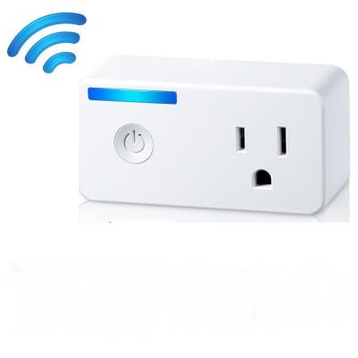 China 19.5dBm Wifi Plug Outlet , Wireless Smart Plug With Timer / Energy Monitoring for sale