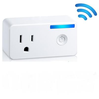 China 120V 16A Wireless Wifi Plug Outlet Remote Control Your Home by One APP for sale