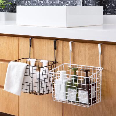 China Sustainable Kitchen Over Cabinet Door Storage Rack For Spice Organizer for sale