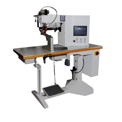 China Seam taping Seam taping HANFOR 601 seamless sports wear joint foldingg and lap side seam to apply tape welding machine for sale