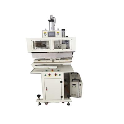 China CLOTHING Two Operate Cold And Hot CLOTHING Press Machine HF-250603A for sale