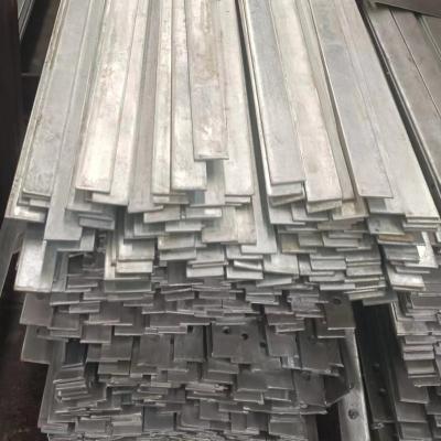 China 1% Tolerance Galvanised Flat Bar Cold Rolled Non Alloy Flat Steel Customization Bending Service for sale