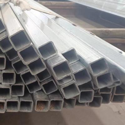 China Rectangular Pre Galvanized Square Steel Pipe Small Flowers With Customization for sale