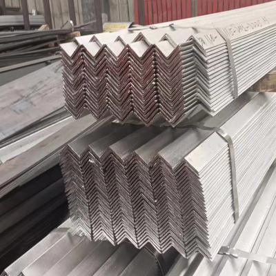 China Mild Steel Plain Hot Dipped Galvanized L Shape Steel Angle For Carbon Steel Construction for sale