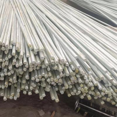 China Customization Length Hot Dip Zinc Coated Hot Rolled Round Steel Round Bar Stock Q235 S355 G300 Q259B for sale