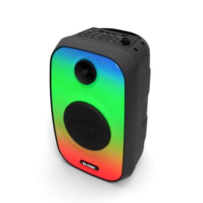 China No Hot Selling Ms-1759bt Portable Mini Stereo System BT Party Wireless Speaker With Built-in Flame Lamp for sale