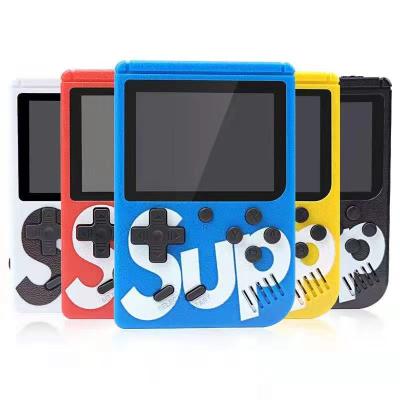 China Plastic+ABS 3 Inch Mini Portable Dual Visual Handheld SIP 400 In 1 Retro Game Box Video Game Box for sale