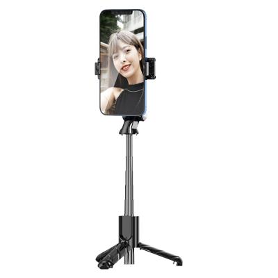 China New Mini Selfie Fold V03 Portable Microphone Remote Control Universal Photography Stick Live Broadcasting Tool for sale