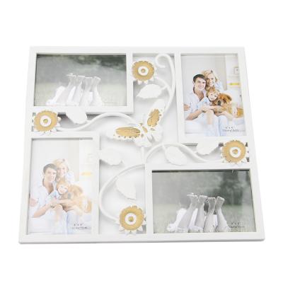 China New Family Artificial Flower Photo Frame Modular Best Style Combination Plastic Baby 12 Months for sale