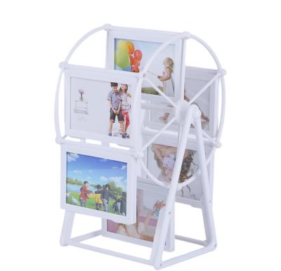 China Wholesale Cheap European Ferris Wheel Plastic Glass Photo Frames Plastic Windmill Frames For Home, Office for sale