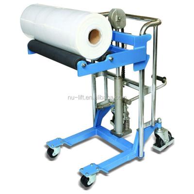 China Manual Hydraulic Roll And Reel Work Positioner Lifter 400KG for sale