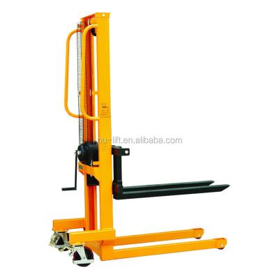 China Hand Winch Type Forklift Stacker With Lifting Height 1560mm WS25 for sale