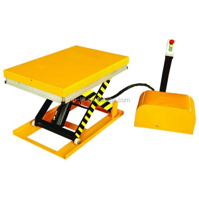 China Mini Size Electric Hydraulic Lift Scissor Table 610x916mm for sale