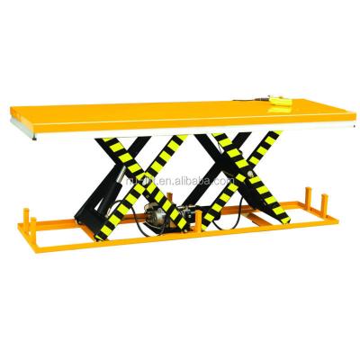 China Tandem Scissor Paralleling Electric Hydraulic Lift Table Optional for sale