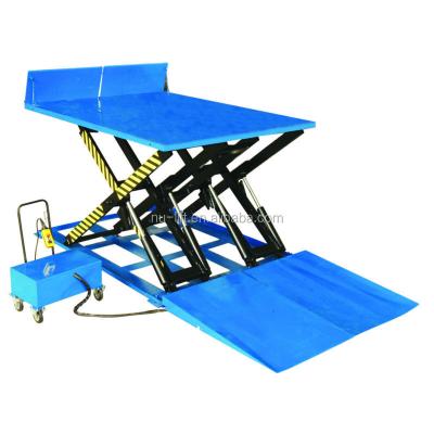 China Electric Hydraulic Pump Scissor Type Loading Table 2000x2600mm for sale