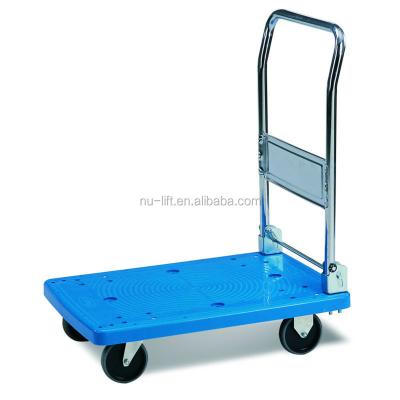 China Plastic Storage Platform Truck 300KG Capacity for sale