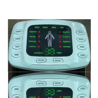 China Electronic Tens Body Pulse Massager Digital Physiotherapy Machine Electrodes Pads Pads For Body Pain Relief for sale